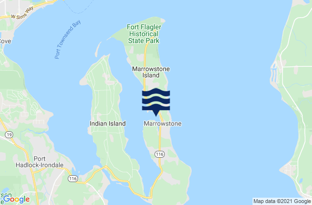 Mystery Bay (Marrowstone Island), United States tide chart map