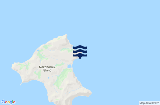 Nakchamik Island, United States tide chart map