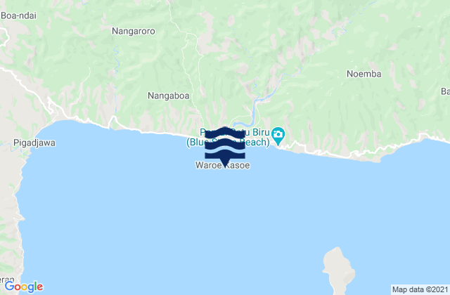 Nangapanda, Indonesia tide times map
