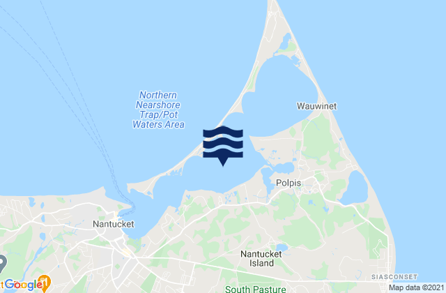 Nantucket Harbor, United States tide chart map
