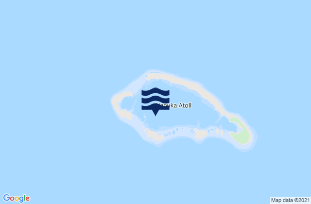 Napuka, French Polynesia tide times map