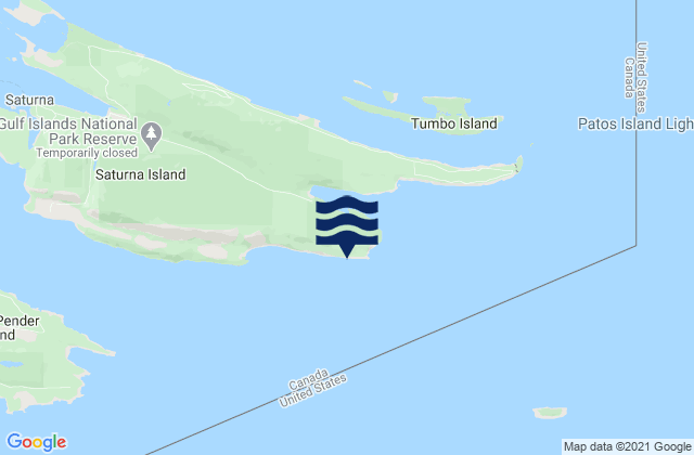 Narvaez Bay, United States tide chart map