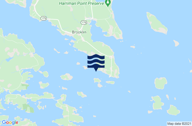 Naskeag Harbor, United States tide chart map