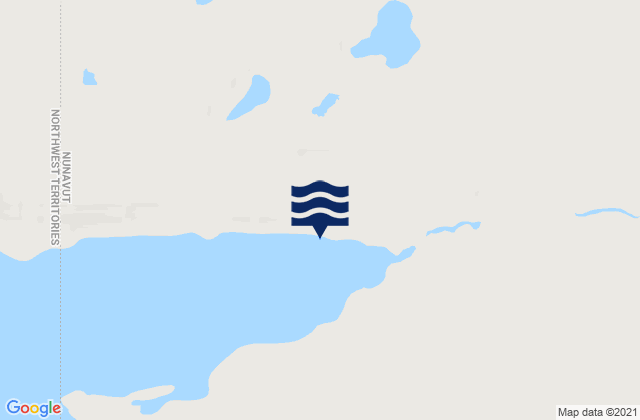 Natkusiak Peninsula, United States tide chart map