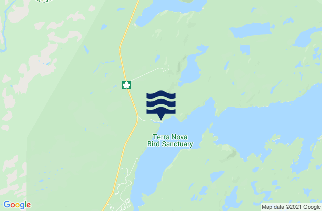 Newman Sound, Canada tide times map