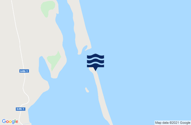 Niski Bay, Russia tide times map