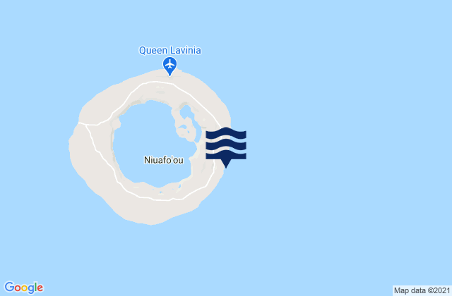 Niuafo'ou, Tonga tide times map