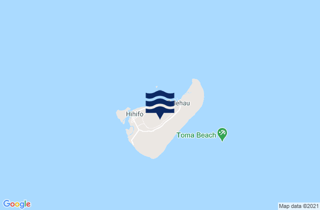 Niuatoputapu, Tonga tide times map