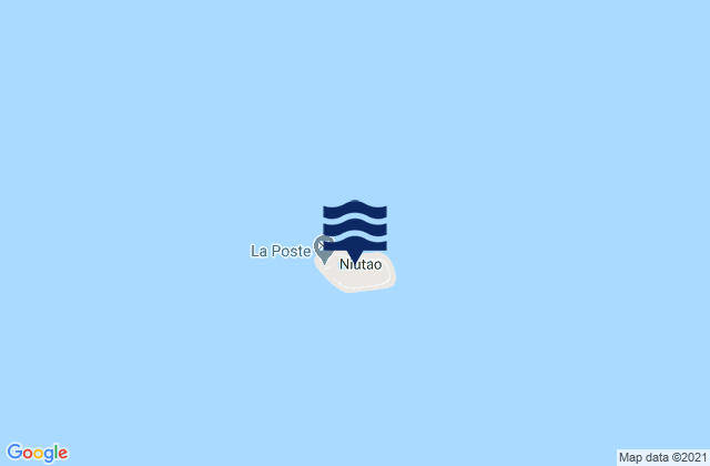 Niutao, Tuvalu tide times map