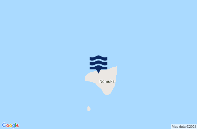 Nomuka Island, Tonga tide times map