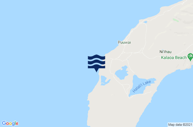 Nonopapa Niihau Island, United States tide chart map