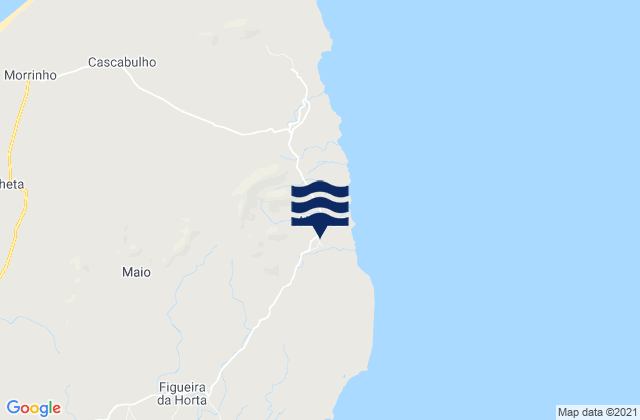 Nossa Senhora da Luz, Cabo Verde tide times map