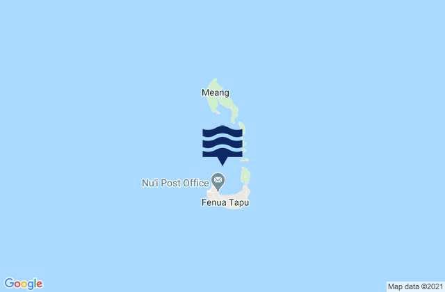 Nui, Tuvalu tide times map