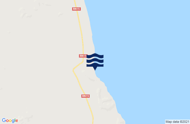 Obock, Djibouti tide times map