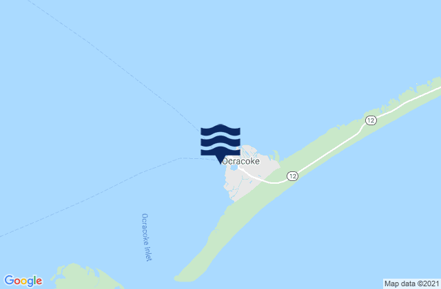 Ocracoke (Ocracoke Island), United States tide chart map