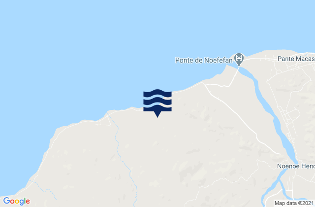 Oecusse, Timor Leste tide times map