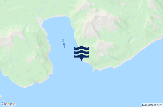 Oil Bay (Kamishak Bay), United States tide chart map