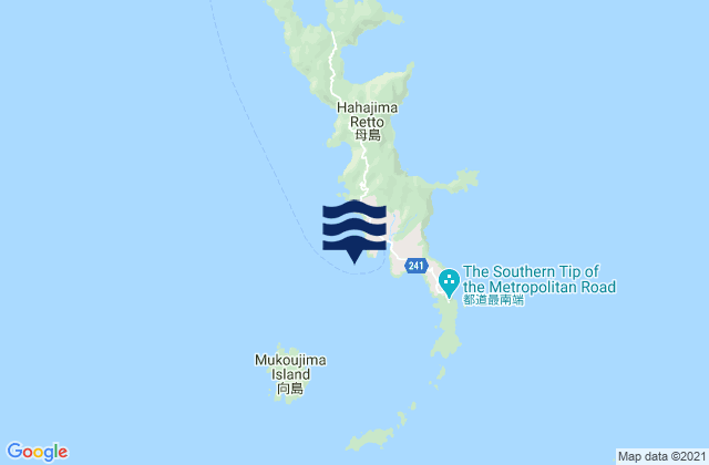 Oki (Haha Sima), Northern Mariana Islands tide times map