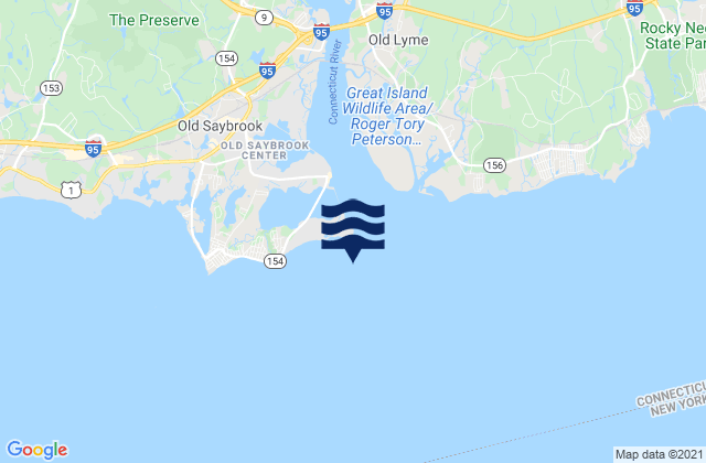 Old Saybrook (Saybrook Jetty), United States tide chart map