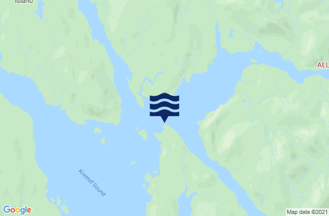 Olga Point (Olga Strait), United States tide chart map