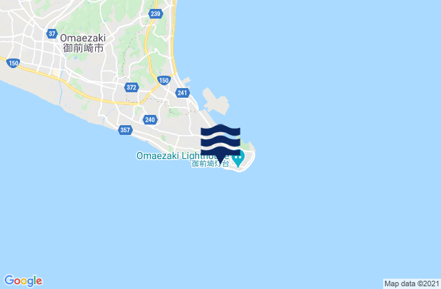 Omaezaki-shi, Japan tide times map