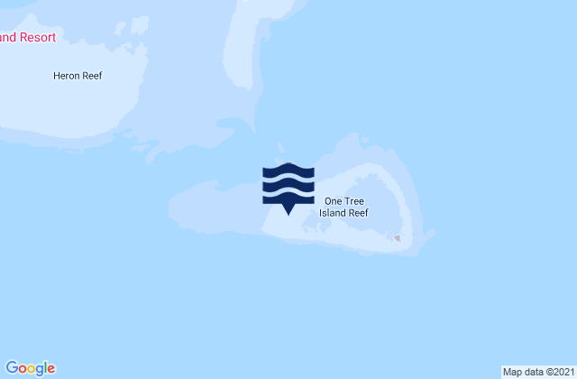 One Tree Islet, Australia tide times map