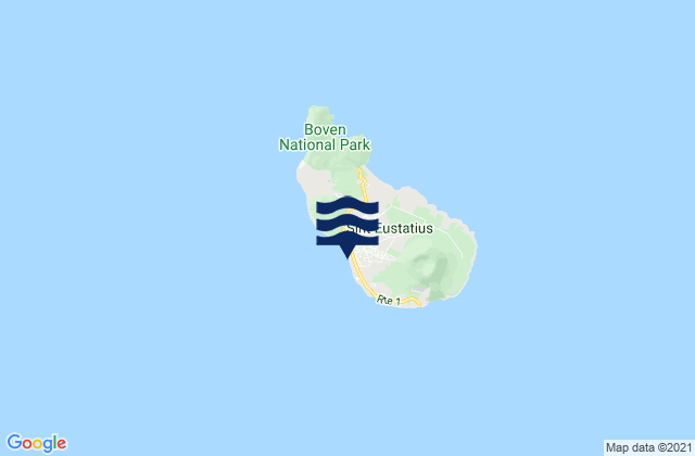 Oranjestad, Bonaire, Saint Eustatius and Saba  tide times map