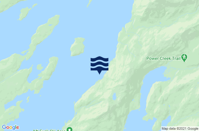 Orca, United States tide chart map