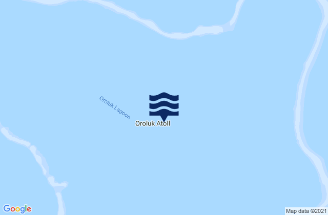 Oroluk Municipality, Micronesia tide times map