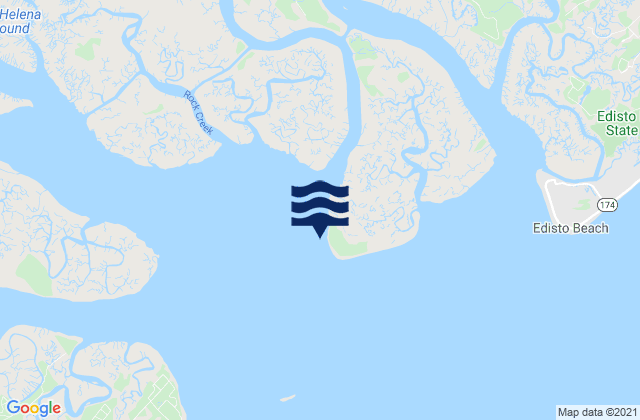 Otter Island, United States tide chart map