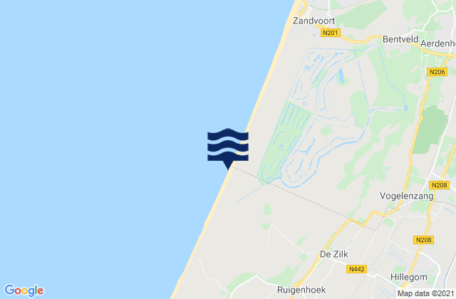 Oude Wetering, Netherlands tide times map