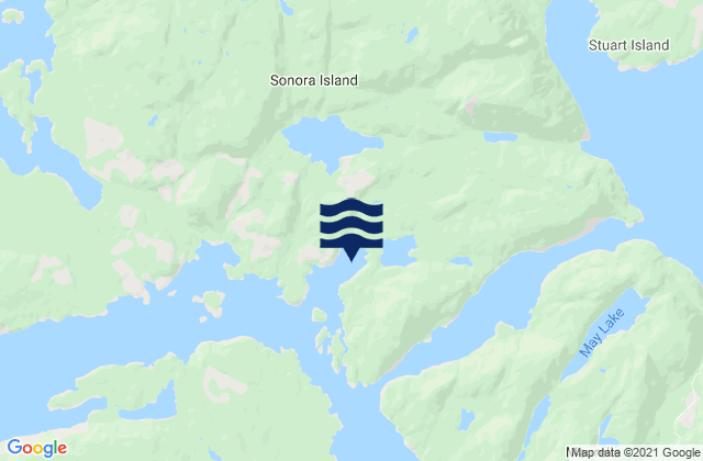 Owen Bay, Canada tide times map