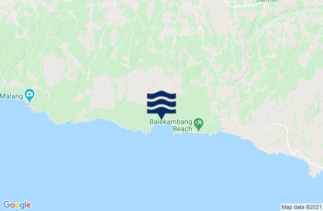 Pandanrejokrajan, Indonesia tide times map
