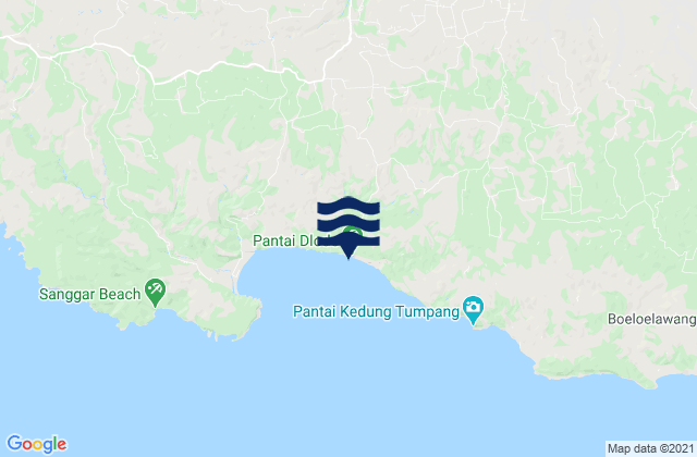 Panggunguni, Indonesia tide times map