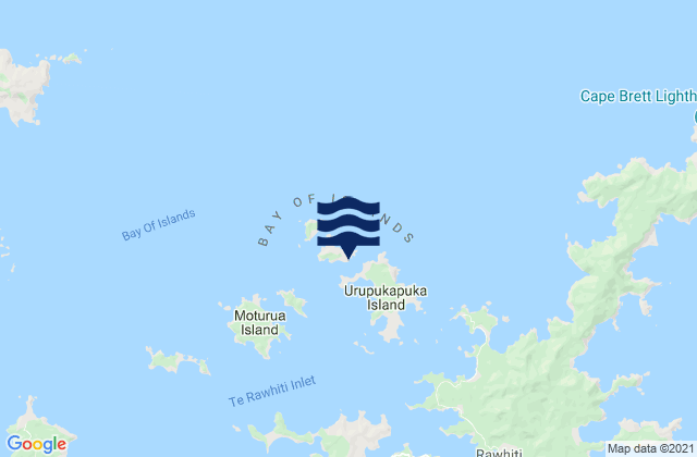 Paradise Bay (Oneura Bay), New Zealand tide times map