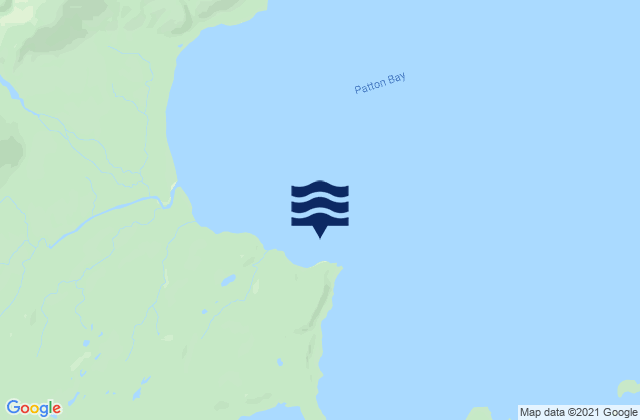 Patton Bay, United States tide chart map