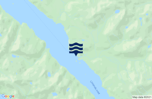 Pelican Harbor Lisianski Inlet Ak, United States tide chart map