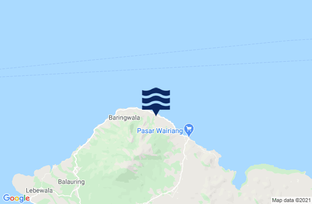 Peuhaq, Indonesia tide times map