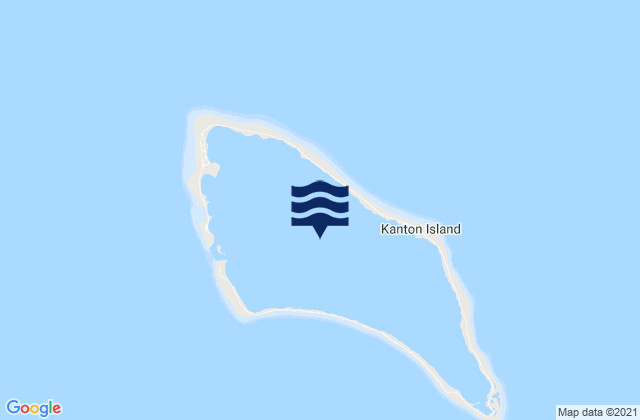 Phoenix Islands, Kiribati tide times map