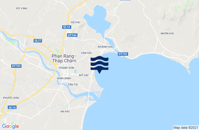 Phuong My Hai, Vietnam tide times map