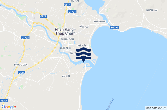 Phuong Phu Ha, Vietnam tide times map