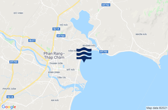 Phuong Phuoc My, Vietnam tide times map