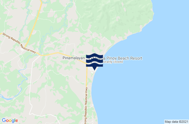 Pinamalayan, Philippines tide times map