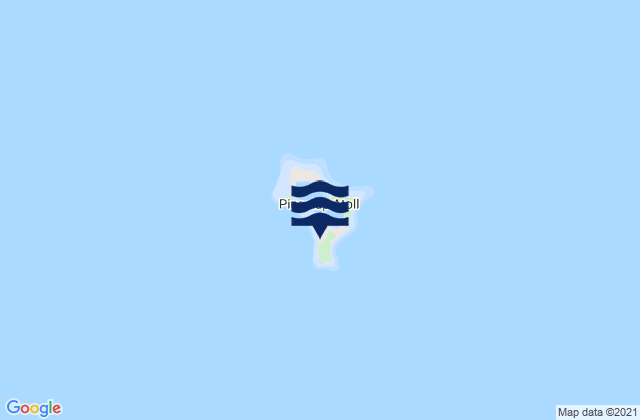 Pingelap, Micronesia tide times map