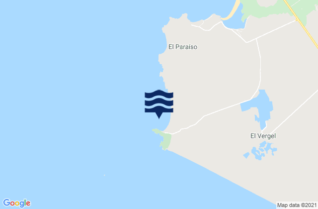 Playa Puerto Viejo, Peru tide times map