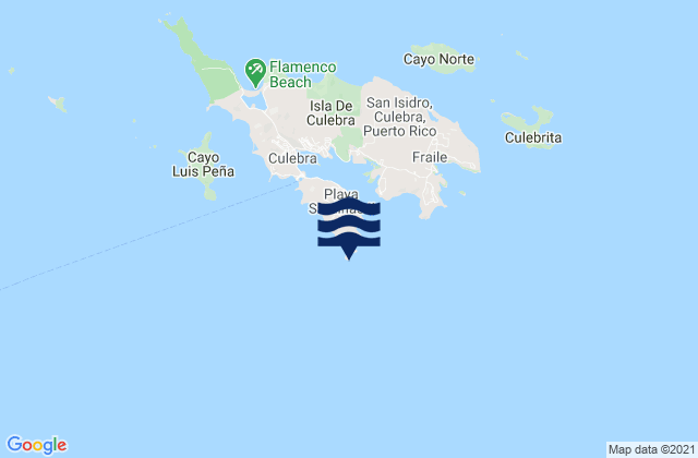 Playa Sardinas II Barrio, Puerto Rico tide times map