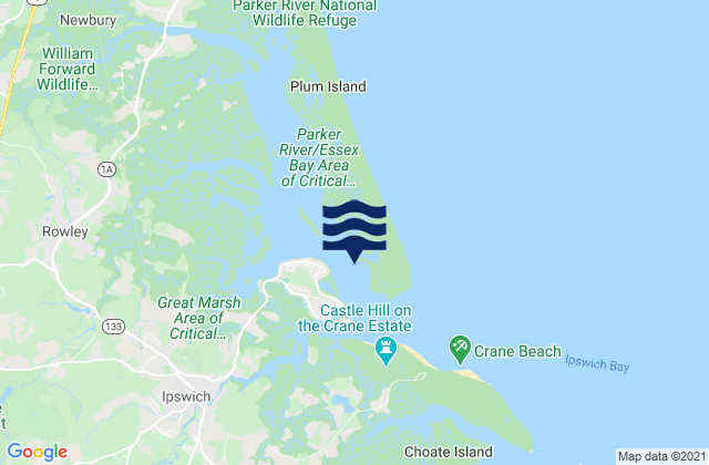 Plum Island South, United States tide chart map