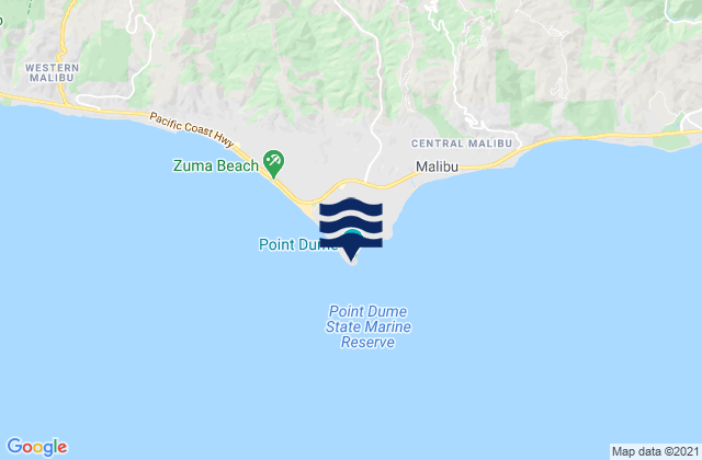 Point Dume State Beach, United States tide chart map