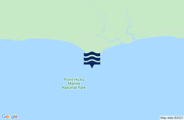 Point Hicks, Australia tide times map