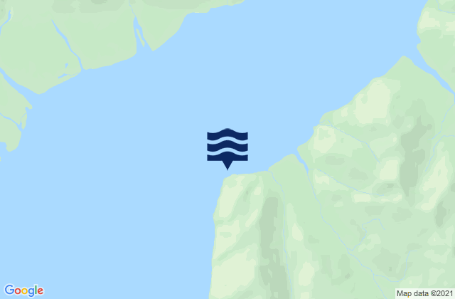 Point Latouche (Yakutat Bay), United States tide chart map